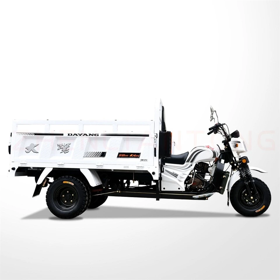 Triciclo de motocicleta barato personalizado de operação estável 250cc Uzbequistão Mopes Triciclo agrícola de carga para motocicleta
